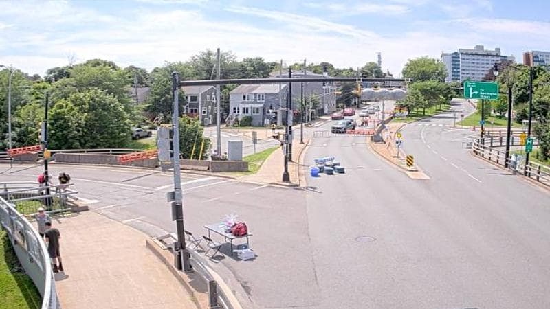 Mac Donald Bridge - Dartmouth bound