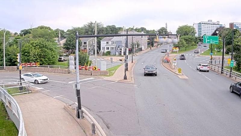 Mac Donald Bridge - Dartmouth bound