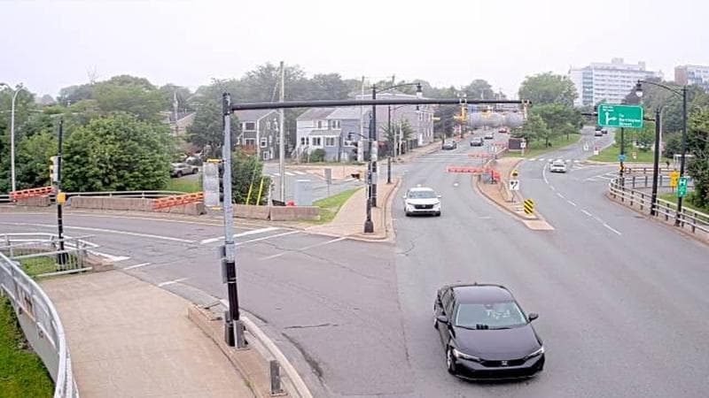 Mac Donald Bridge - Dartmouth bound