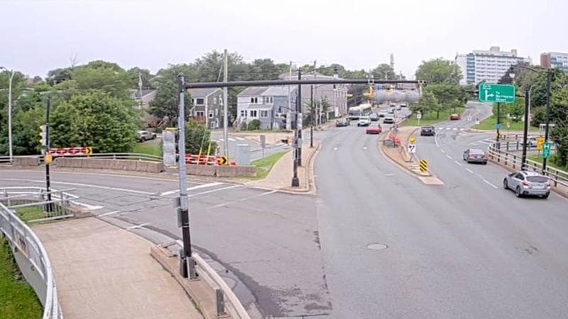 Mac Donald Bridge - Dartmouth bound