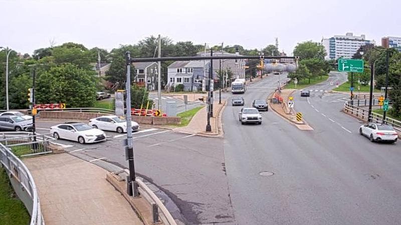 Mac Donald Bridge - Dartmouth bound