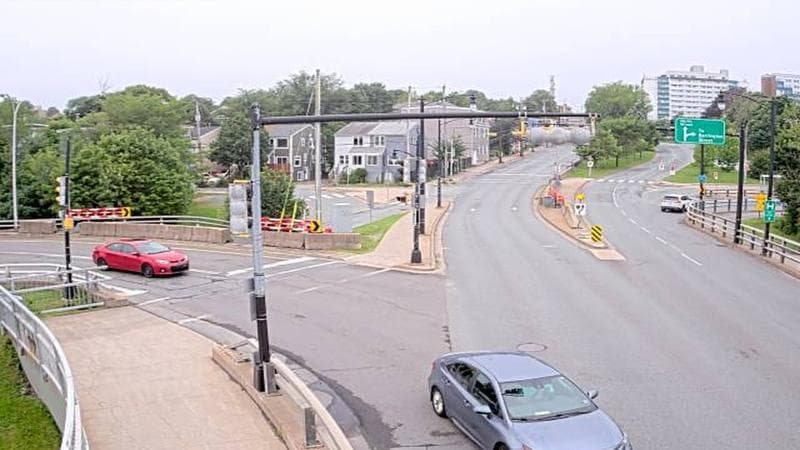 Mac Donald Bridge - Dartmouth bound