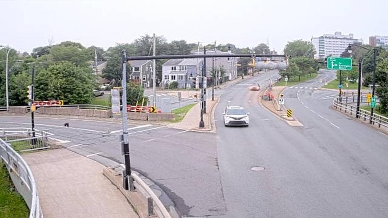 Mac Donald Bridge - Dartmouth bound