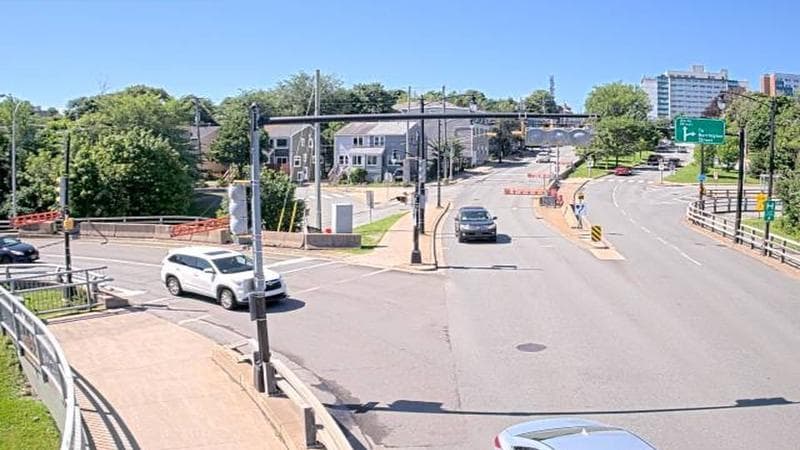Mac Donald Bridge - Dartmouth bound