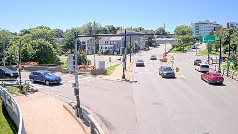 Mac Donald Bridge - Dartmouth bound