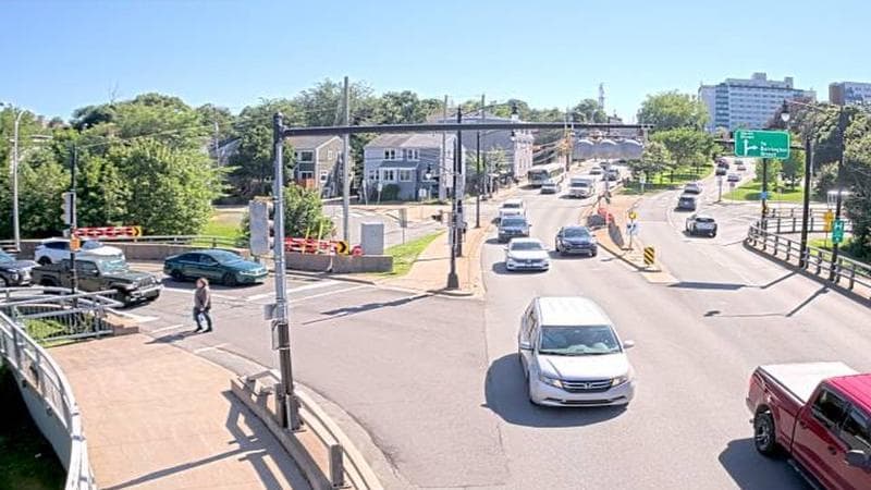 Mac Donald Bridge - Dartmouth bound