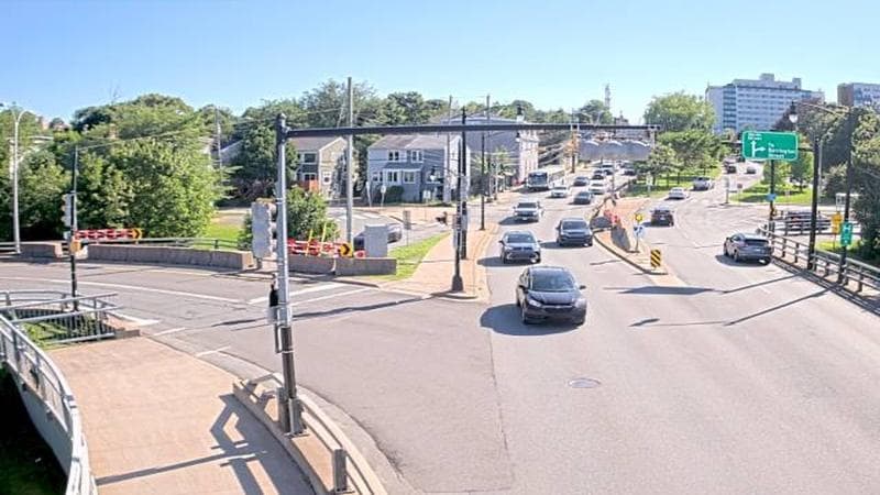 Mac Donald Bridge - Dartmouth bound