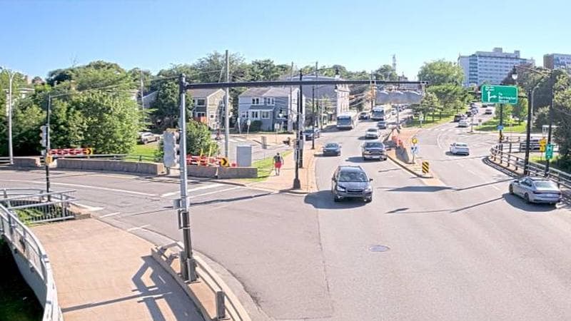 Mac Donald Bridge - Dartmouth bound
