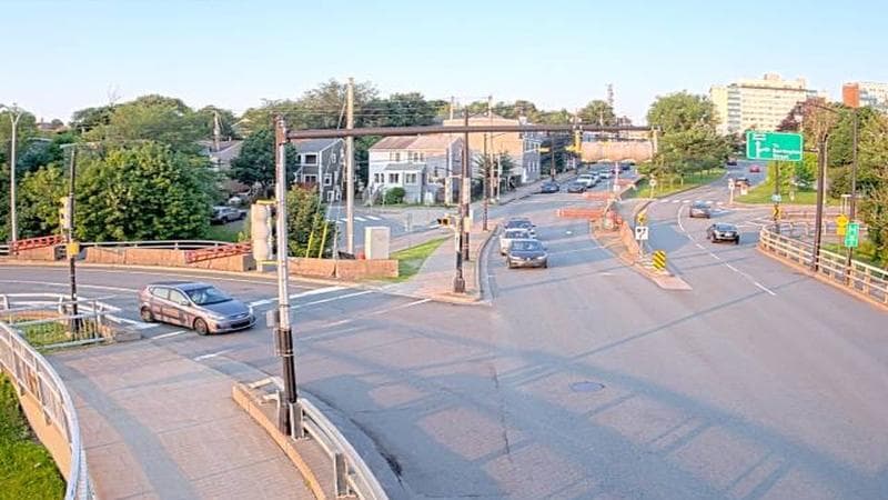 Mac Donald Bridge - Dartmouth bound