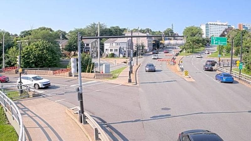 Mac Donald Bridge - Dartmouth bound