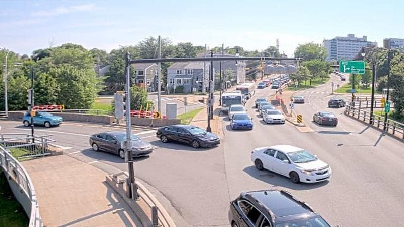 Mac Donald Bridge - Dartmouth bound