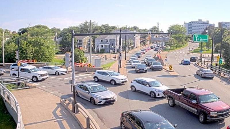 Mac Donald Bridge - Dartmouth bound