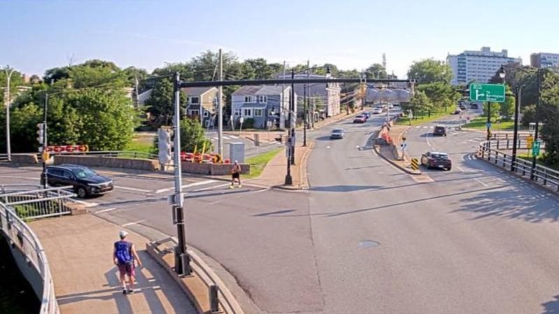 Mac Donald Bridge - Dartmouth bound