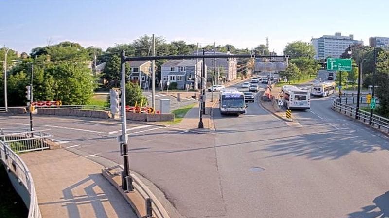 Mac Donald Bridge - Dartmouth bound