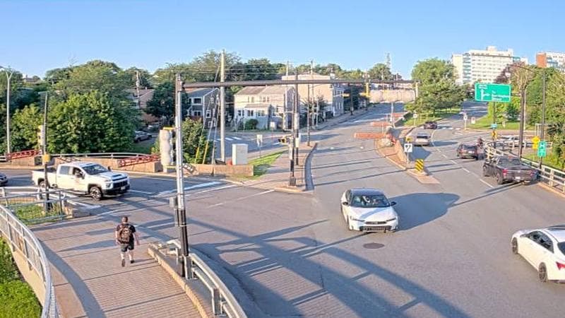 Mac Donald Bridge - Dartmouth bound