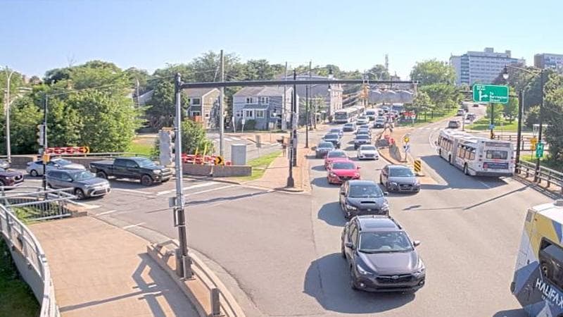 Mac Donald Bridge - Dartmouth bound
