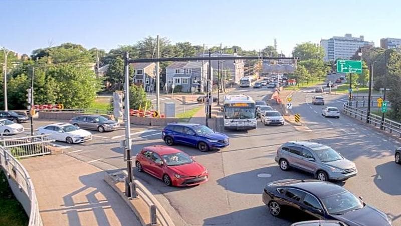 Mac Donald Bridge - Dartmouth bound