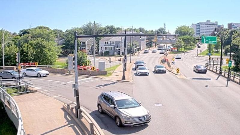 Mac Donald Bridge - Dartmouth bound