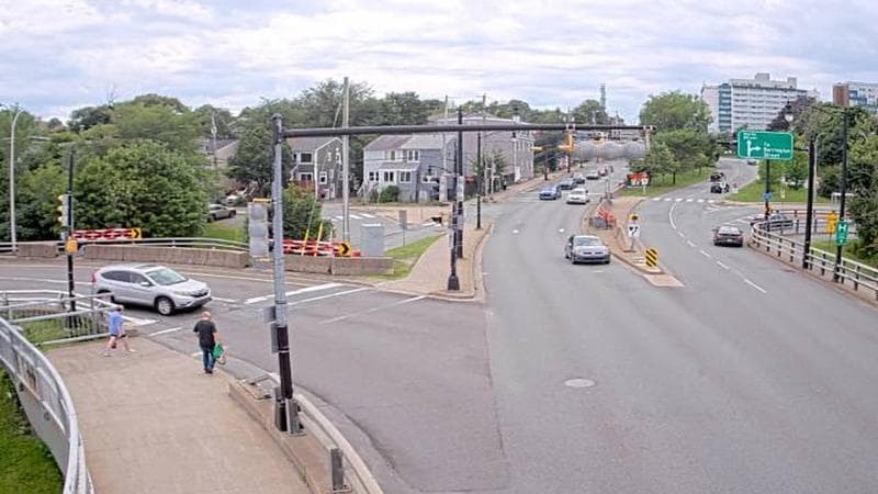Mac Donald Bridge - Dartmouth bound