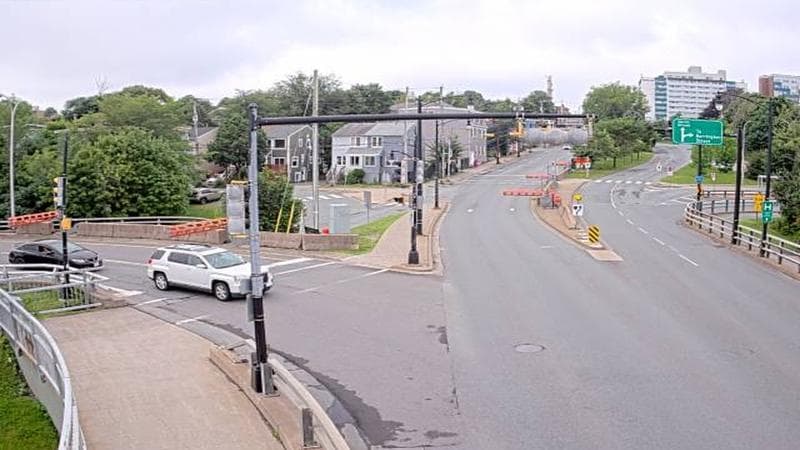 Mac Donald Bridge - Dartmouth bound