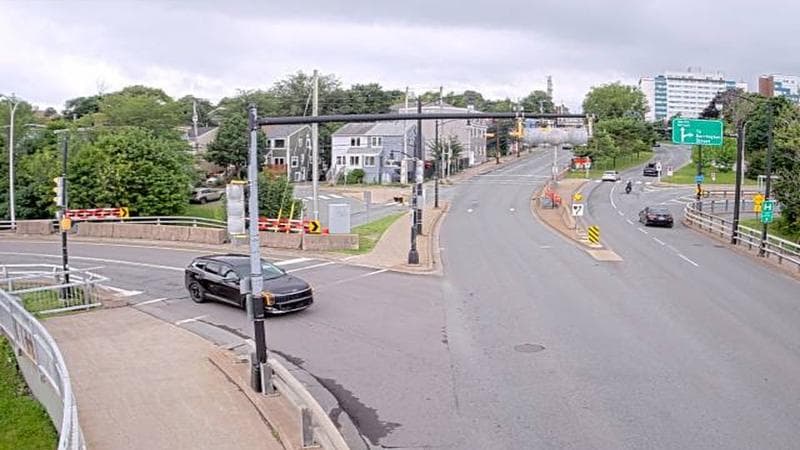 Mac Donald Bridge - Dartmouth bound