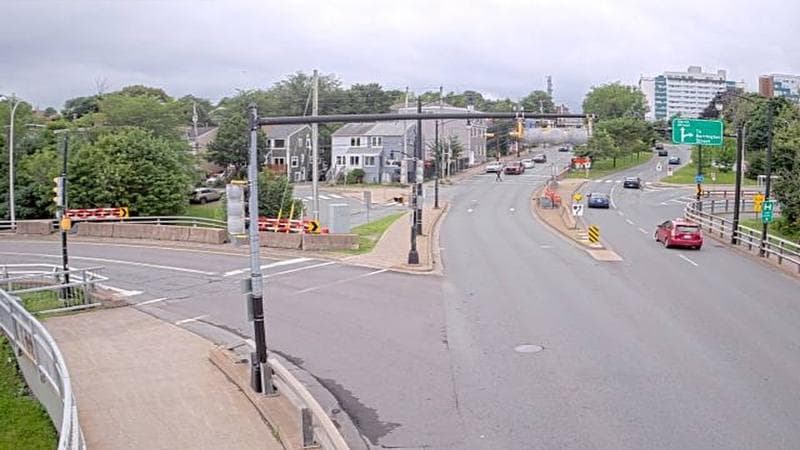 Mac Donald Bridge - Dartmouth bound