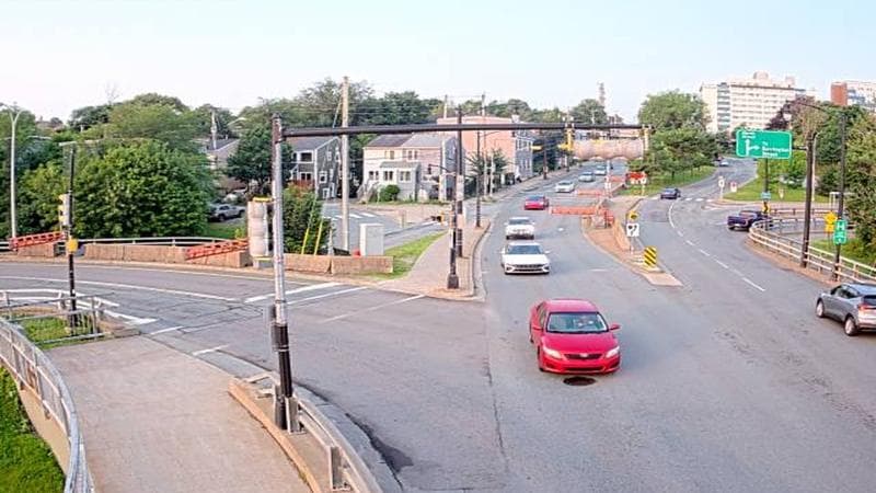 Mac Donald Bridge - Dartmouth bound