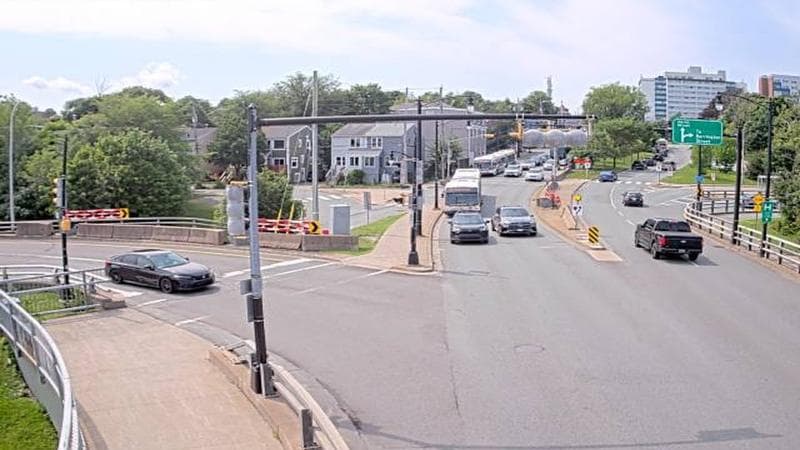 Mac Donald Bridge - Dartmouth bound