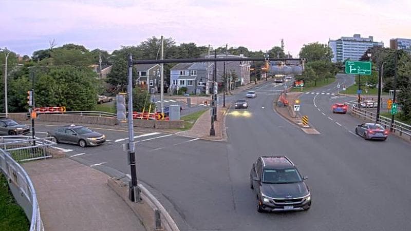 Mac Donald Bridge - Dartmouth bound