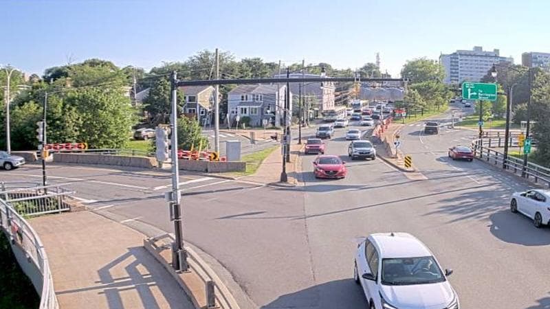 Mac Donald Bridge - Dartmouth bound