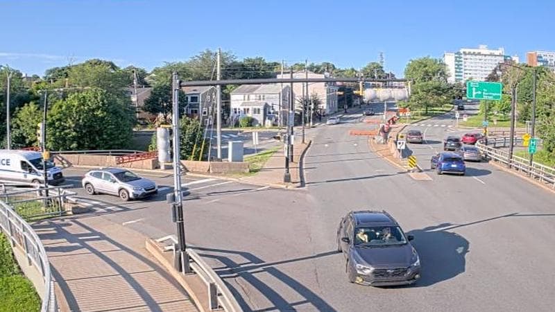 Mac Donald Bridge - Dartmouth bound