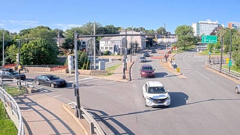 Mac Donald Bridge - Dartmouth bound