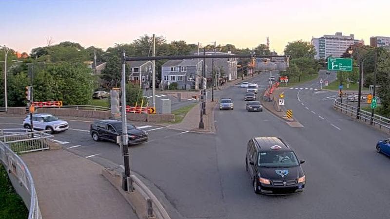 Mac Donald Bridge - Dartmouth bound