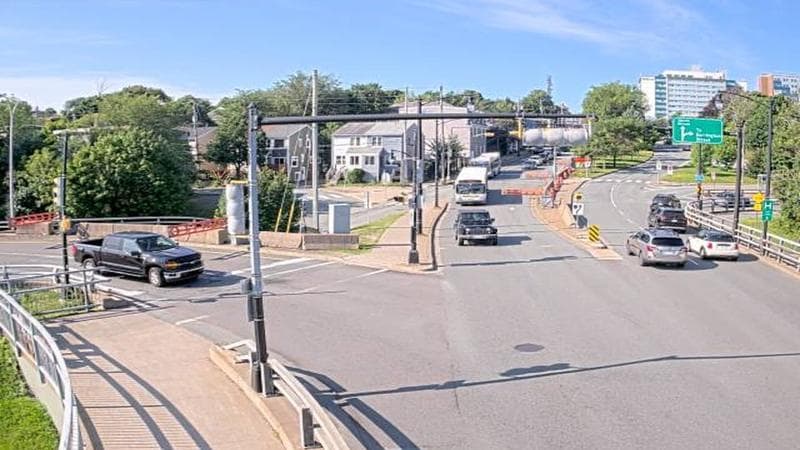 Mac Donald Bridge - Dartmouth bound