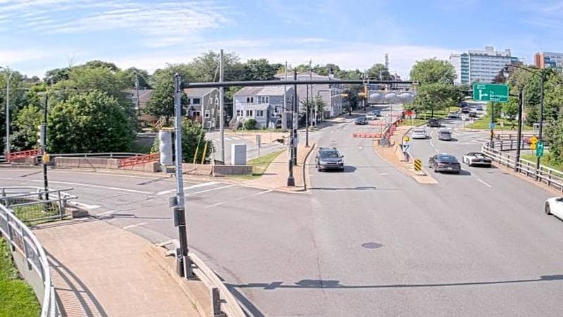 Mac Donald Bridge - Dartmouth bound