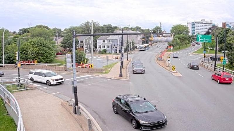 Mac Donald Bridge - Dartmouth bound