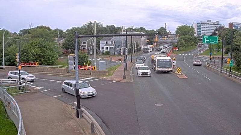 Mac Donald Bridge - Dartmouth bound