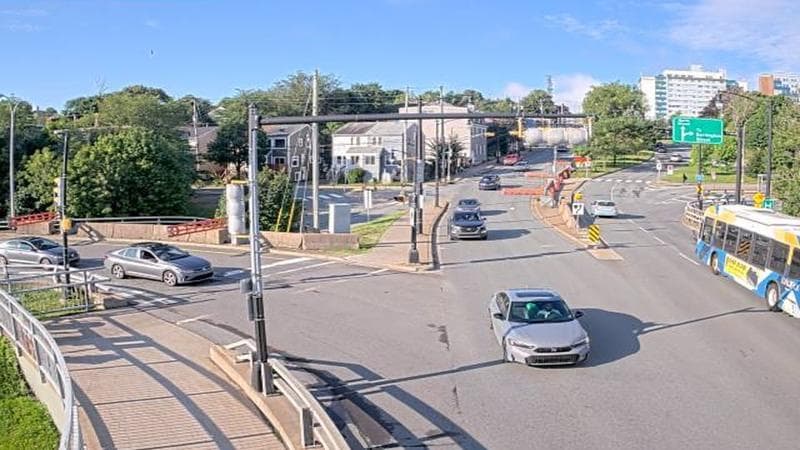Mac Donald Bridge - Dartmouth bound