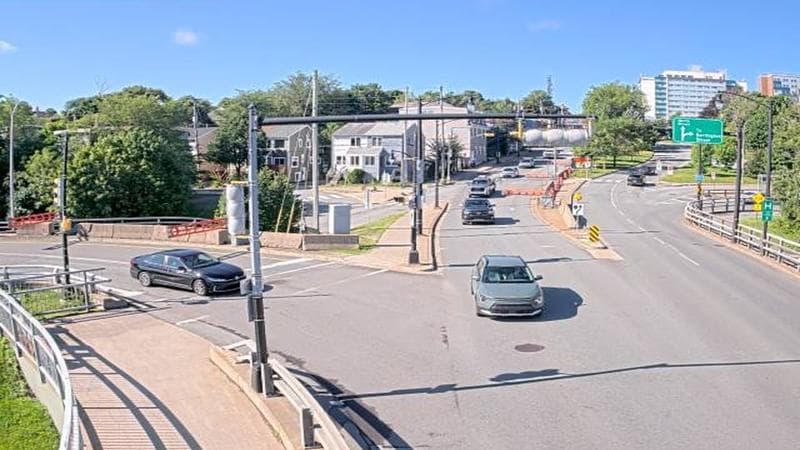 Mac Donald Bridge - Dartmouth bound