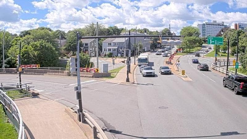 Mac Donald Bridge - Dartmouth bound