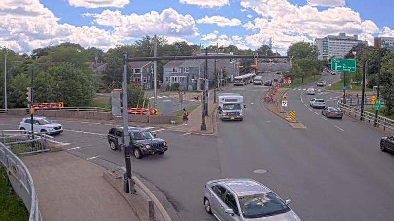 Mac Donald Bridge - Dartmouth bound