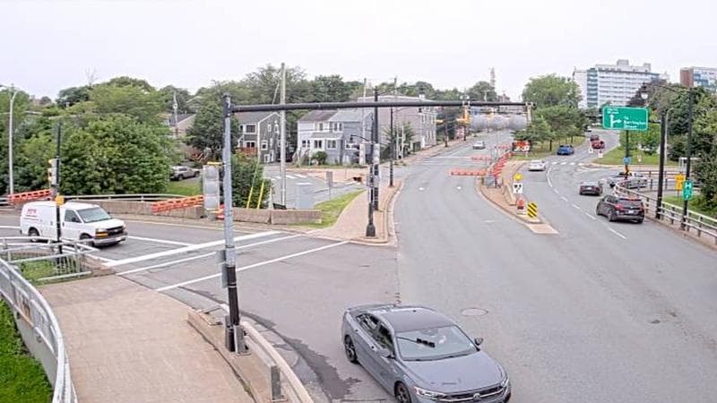 Mac Donald Bridge - Dartmouth bound