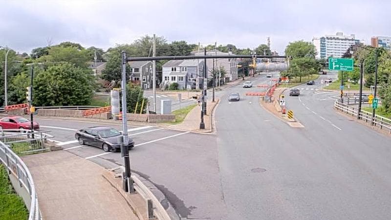 Mac Donald Bridge - Dartmouth bound