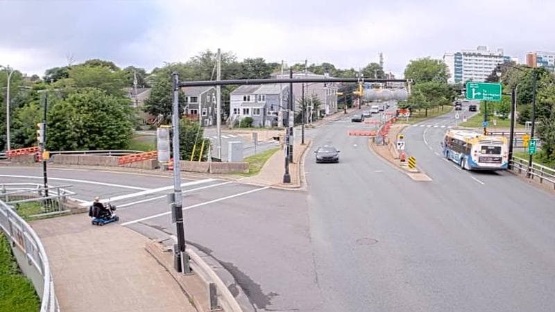 Mac Donald Bridge - Dartmouth bound