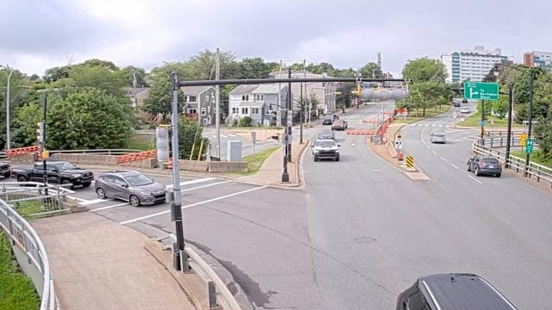 Mac Donald Bridge - Dartmouth bound
