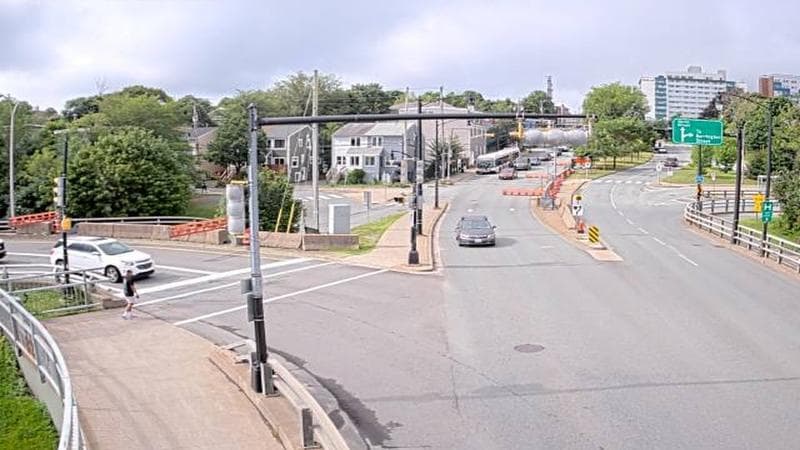 Mac Donald Bridge - Dartmouth bound