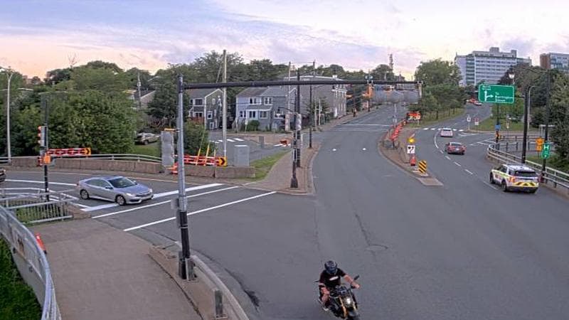 Mac Donald Bridge - Dartmouth bound