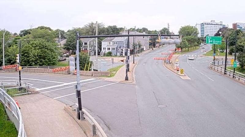 Mac Donald Bridge - Dartmouth bound