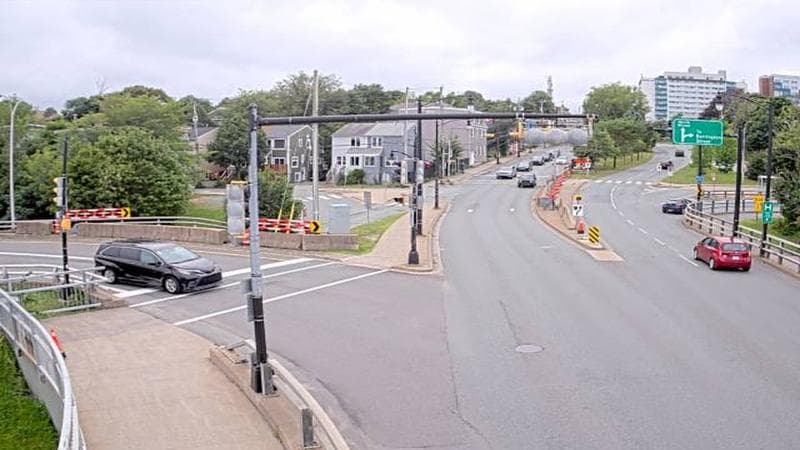 Mac Donald Bridge - Dartmouth bound