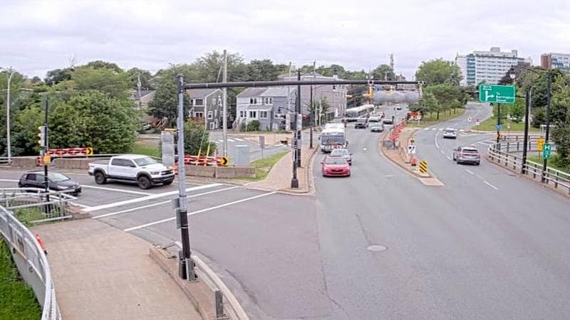 Mac Donald Bridge - Dartmouth bound